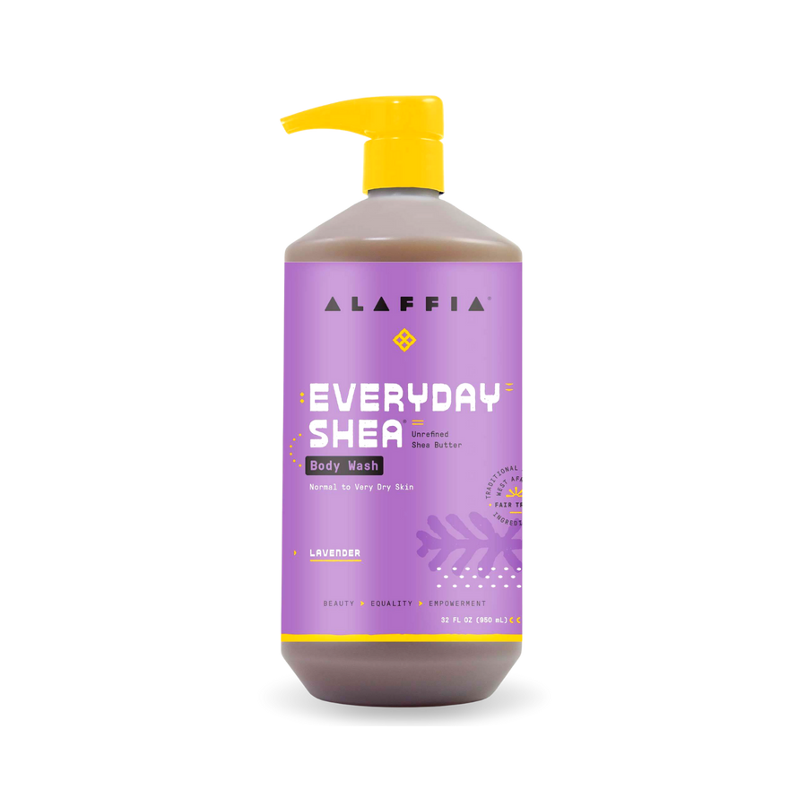 Alaffia EveryDay Shea Body Wash (Lavender)