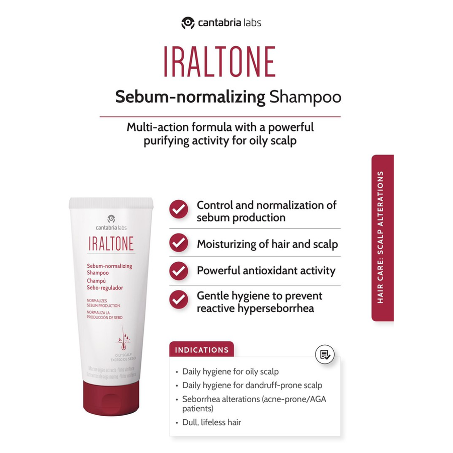 Iraltone Sebum-normalizing Shampoo
